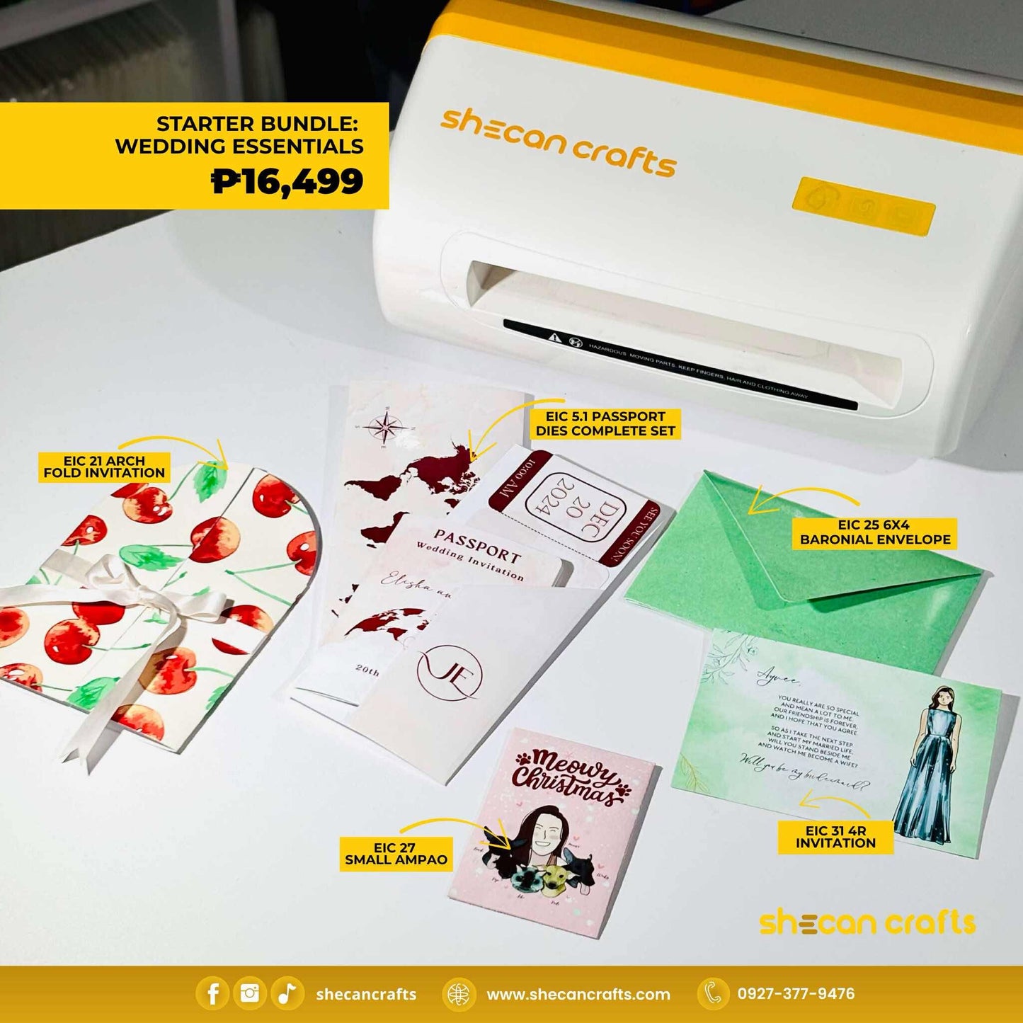 Shecan Crafts Die Cutting & Embossing Machine