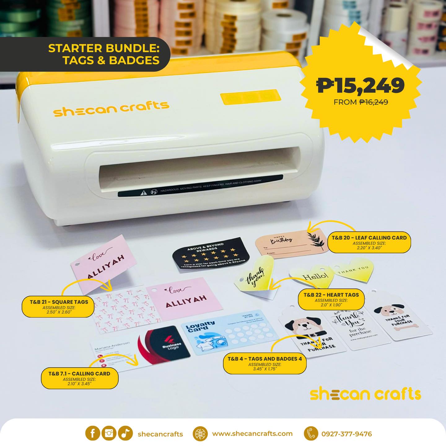 Shecan Crafts Die Cutting & Embossing Machine
