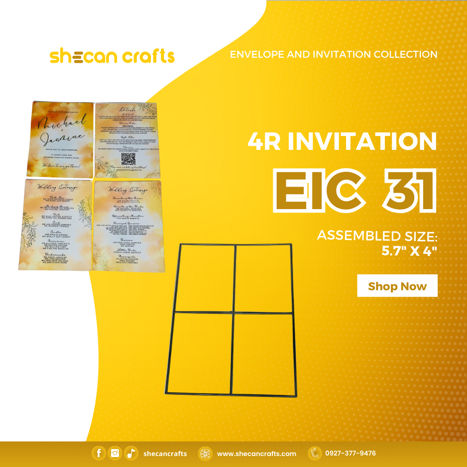 Envelopes and Invitation Thin Metal Dies Collection