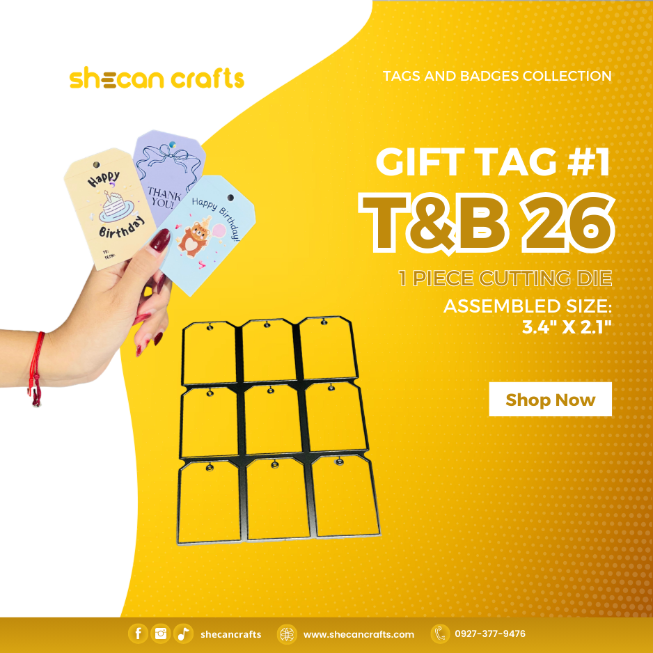 Tags and Badges Thin Metal Dies Collection