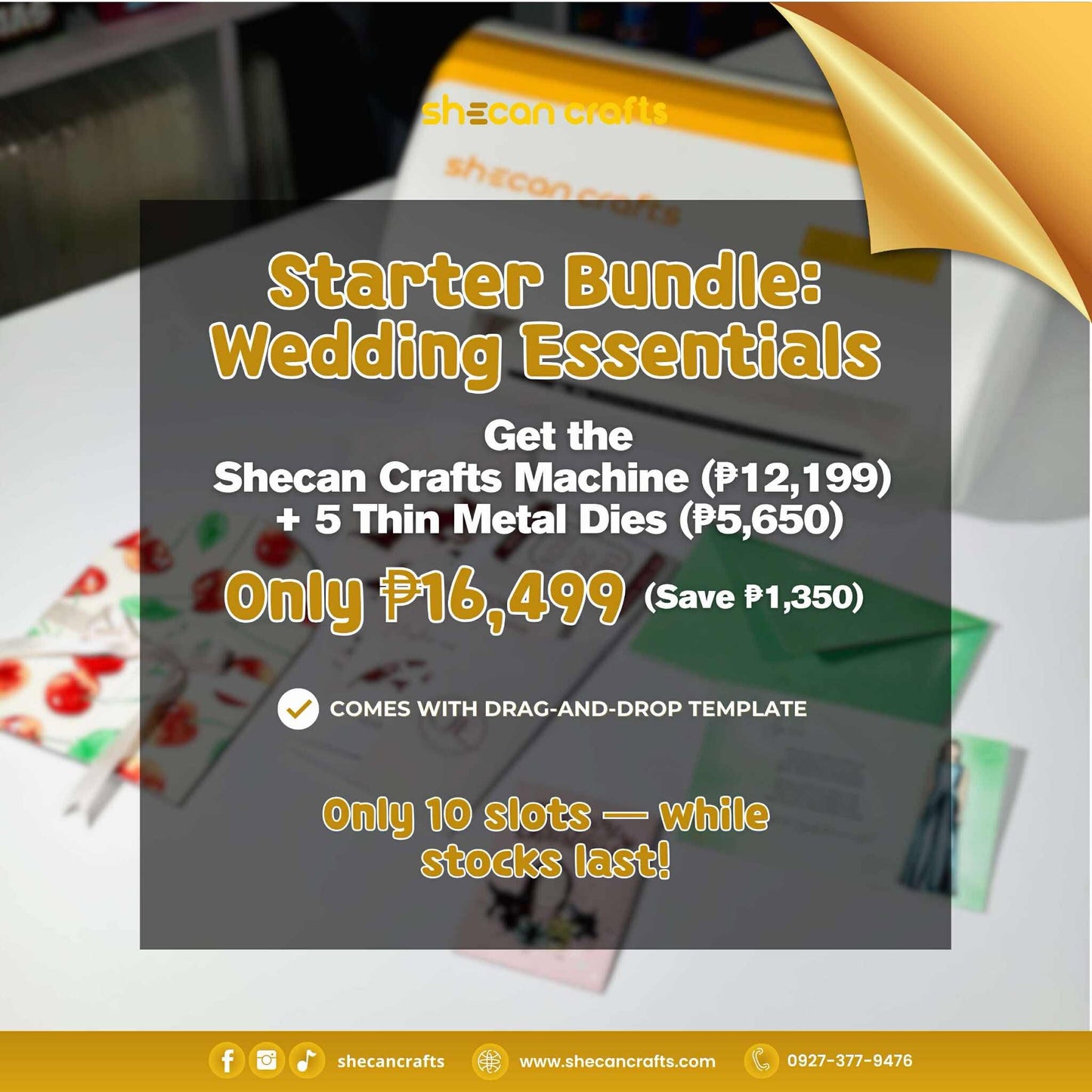Shecan Crafts Die Cutting & Embossing Machine