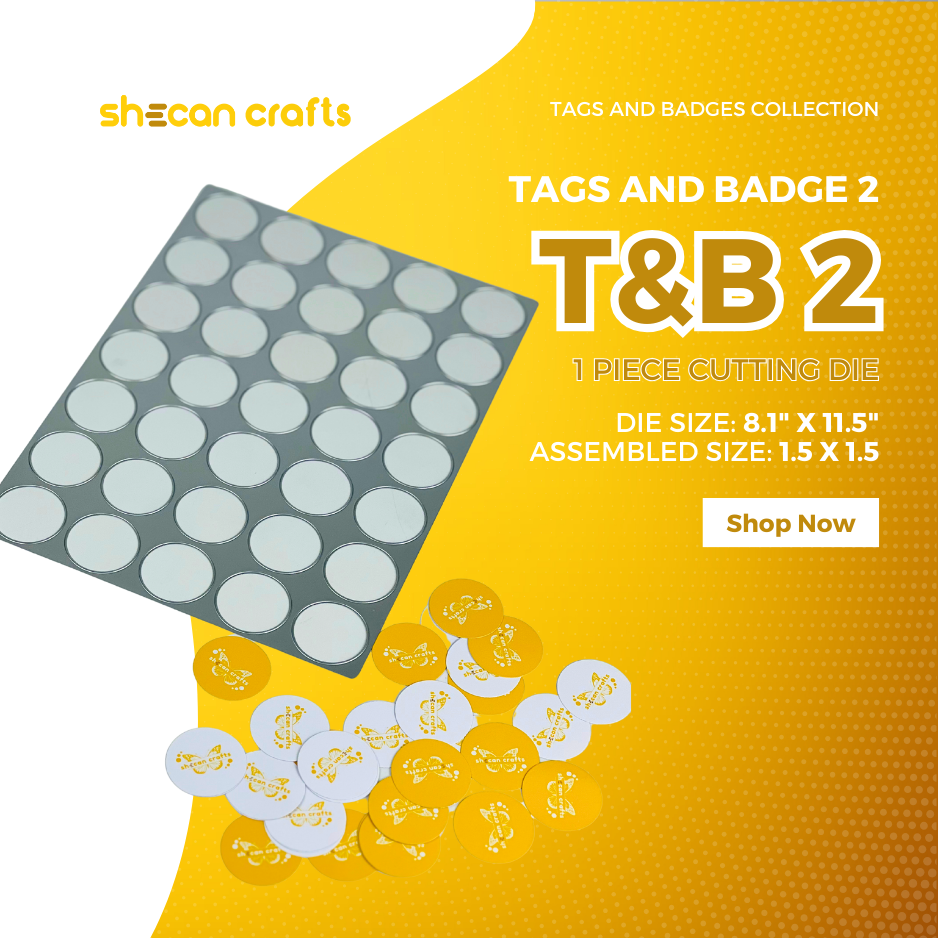 Tags and Badges Thin Metal Dies Collection