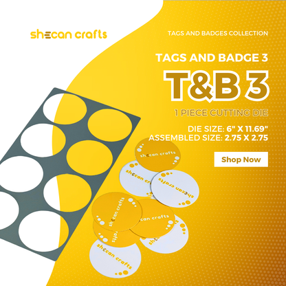 Tags and Badges Thin Metal Dies Collection