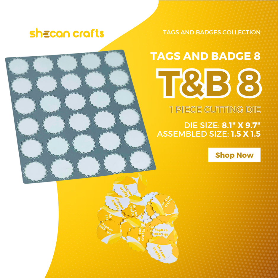Tags and Badges Thin Metal Dies Collection